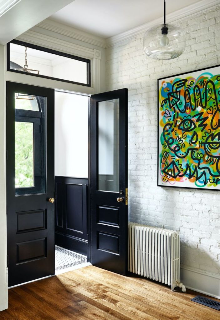 Historic Shaw Rowhouse by Hill & Hurtt Architects. Photography by Stacy Zarin Goldberg.